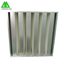 galvanized fram with air filter V bank